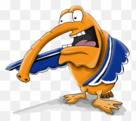 Trunk Duck Character - Free Image On Pixabay Clip Art Emoji,Duck Emoticon Text