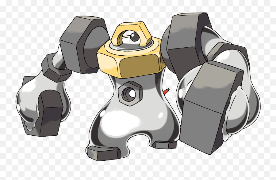 Melmetal Render - Pokemon Meltan Emoji,Pikachu Emoji Text