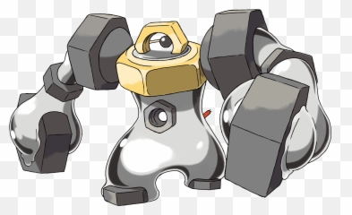 Melmetal Render - Pokemon Meltan Emoji,Pikachu Emoji Text