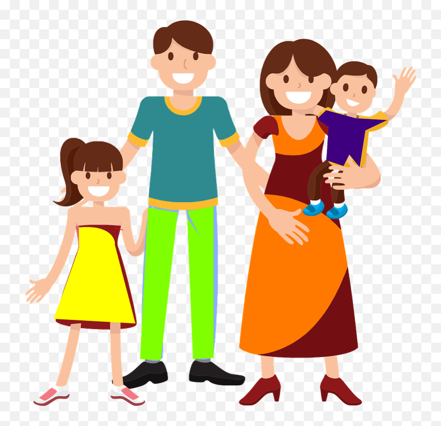 Happy Family - Ppt Background Hd Family Emoji,Mom And Dad Emoji