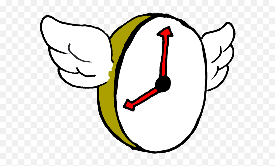 Time Flies - Clipart Time Machine Cartoon Emoji,Time Flies Emoji