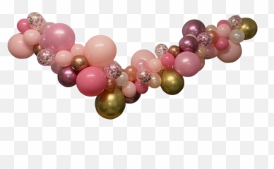 Metallic Pink Shine Mini Balloon - Png Transparent Pastel Balloon Garland Png Emoji,Diy Emoji Balloons