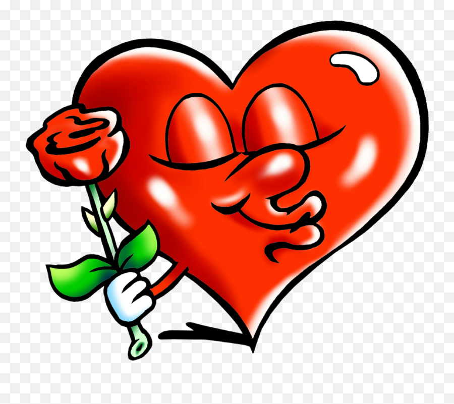 Valentines Day Clipart Love Stickers Heart Images - Happy Valentines Day Pic Kiss Cartoon Emoji,Valentines Day Emojis