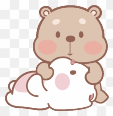 Pin On Fondos Cute - Pig And Bear Gif Emoji,Boi Emoji Gif