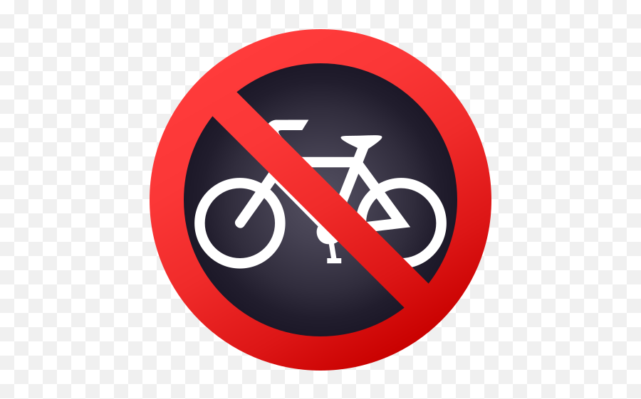 Emoji No Bikes To Copy Paste - Bike Parking Sign,Road Emoji