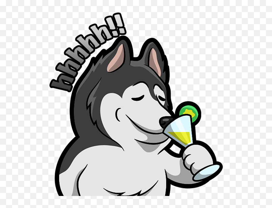 Huskymoji - Fictional Character Emoji,Husky Emoji