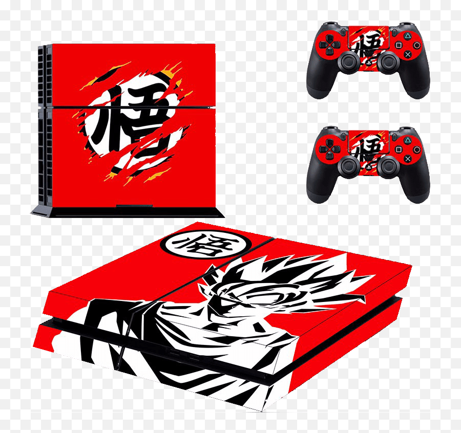 Ps4 Skin Dragonball Z Type 3 Ps4 - Ps4 De Dragon Ball Goku Ps4 Skin Emoji,Ps4 Controller Emoji