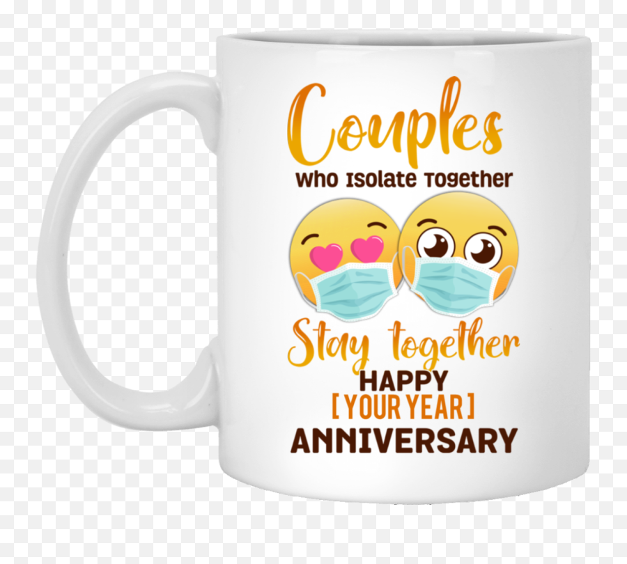Personalized Couples Who Isolate Mug - Magic Mug Emoji,Emoticon Anniversary