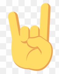 Personalized Snappies Onesies - Horns Hand Emoji,Metal Hand Emoji
