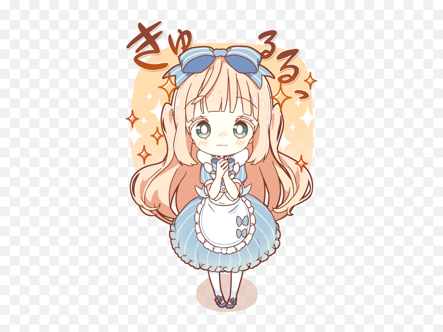 890 Alice Ideas - Alice Anime Chibi Emoji,Kagepro Discord Emojis