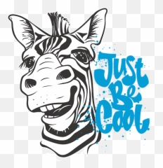 Just Be Cool Zebra Goofy Horse Weekender Tote Bag - Zebra Safari Shirt Design Emoji,Iphone Face Emojis Goofy