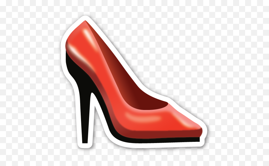High Heeled Shoe - Emoji Heels,Boots Emoji