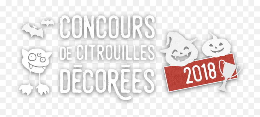 Concours De Citrouilles Décorées 2018 - Happy Emoji,Les Emotions De Ma Citrouille