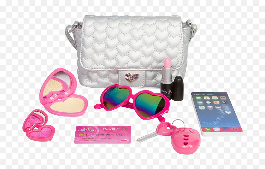 Love Series Pretend Play Purse Set In - Mobile Phone Emoji,Teste Emotion Bag