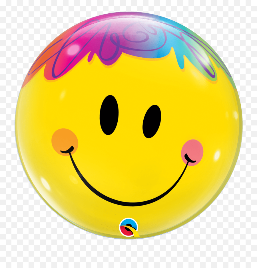 Embellished Special Occasion Bubble Balloon - Time Pass With Friends Emoji,Graduation Congrats Emoticon