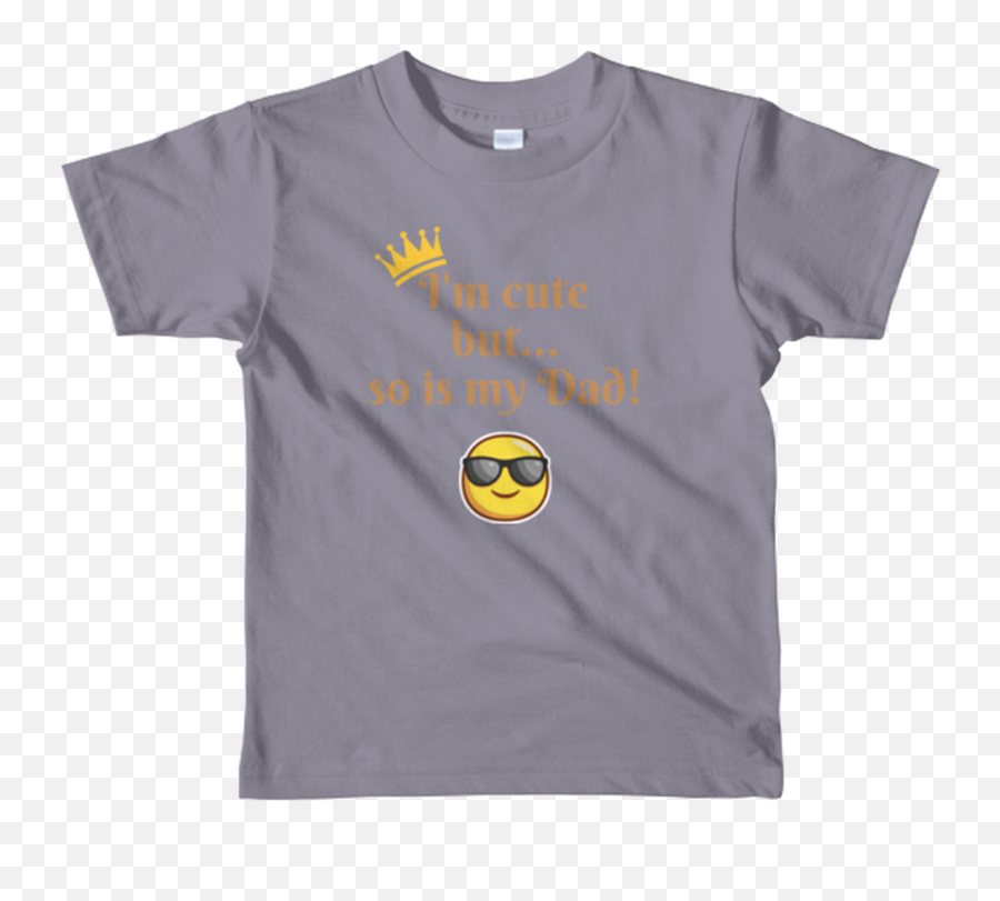 Iu0027m Cute Boys Short Sleeve Kids T - Shirt Uy Scuti Kids Learning Tube Emoji,Im Cool Emoticon