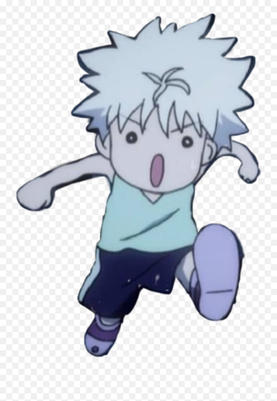 Killua Hunterxhunter Hunter X Hunter - Low Quality Killua Transparent Emoji,Dragomon Hunter Emojis