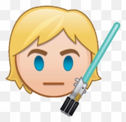 Luke Skywalker - Fictional Character Emoji,Light Saber Emoji