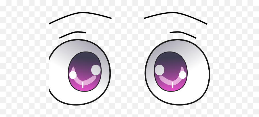1 - Big Anime Eyes Png Clipart Full Size Clipart 796326 Emoji,Drunk Pixel Emoticon