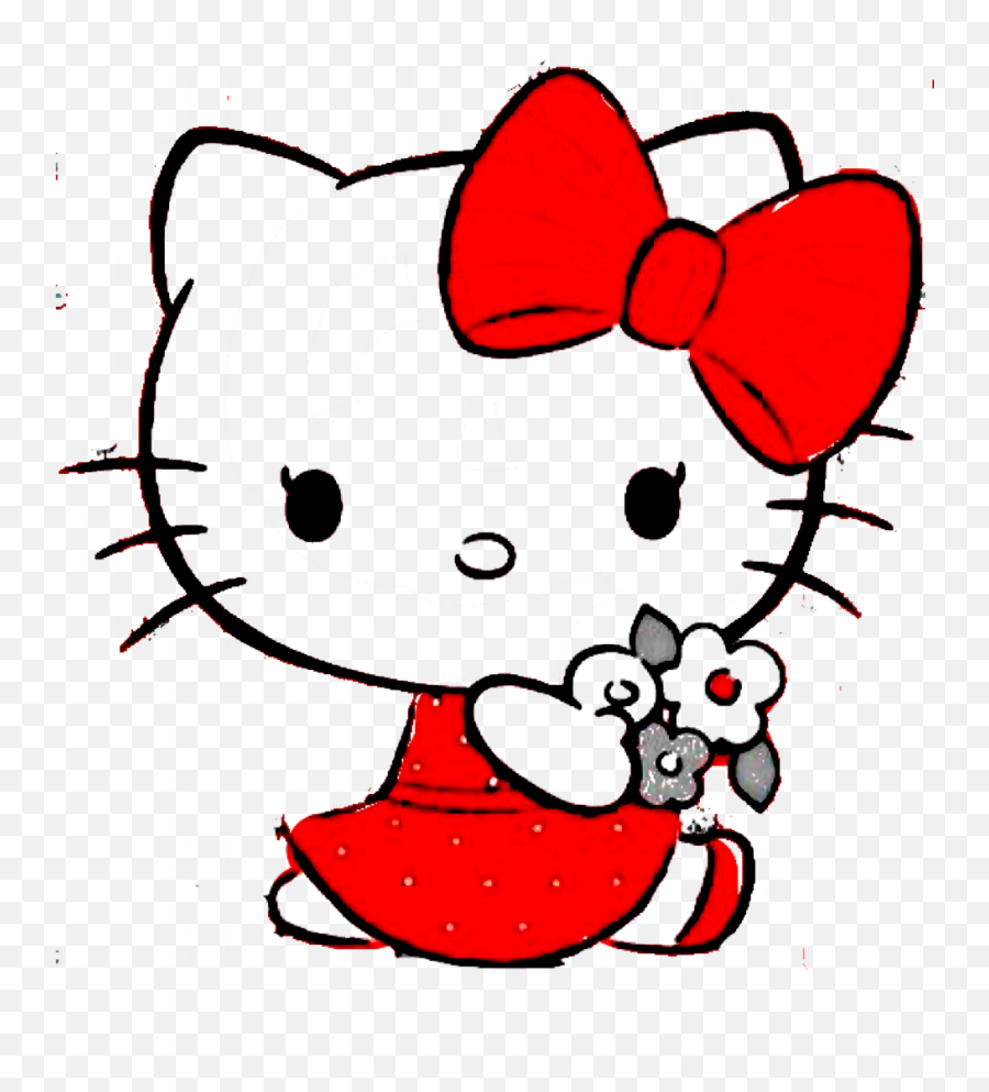 Pin On Hello Kitty - Hello Kitty Face Transparent Emoji,Cat Emoticons