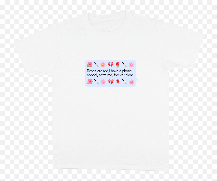 Itgirl Shop D Roses Are Red Chat Cloud Emoji Print - Active Short Sleeve,:d Emoji