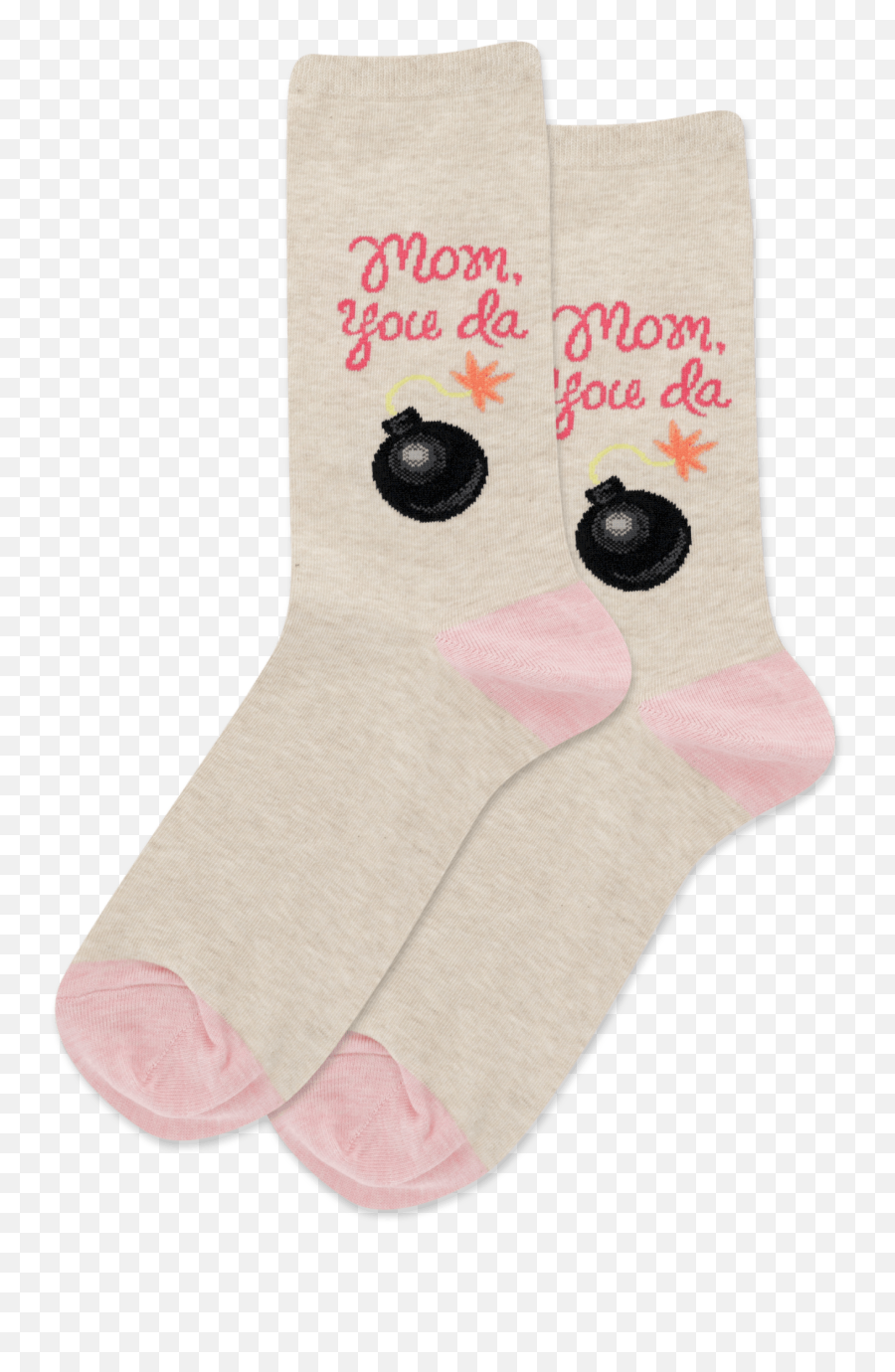 Womenu0027s Mom You Da Bomb Crew Socks Emoji,Happy Birthday Mom Emojis