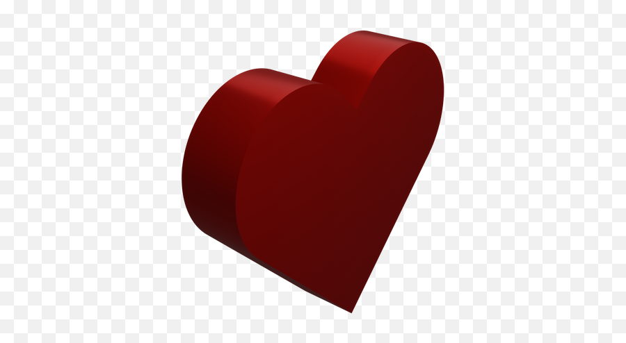 Premium Heart 3d Illustration Download In Png Obj Or Blend Emoji,Dark Red Heart Emoji