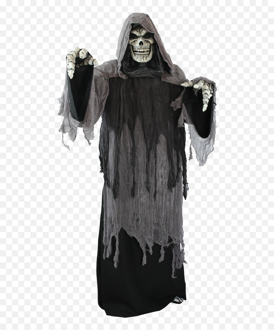 Grim Reaper Halloween Costume Grim - Grim Reaper Halloween Costume Png Emoji,Emoji Costumes Spirit Halloween