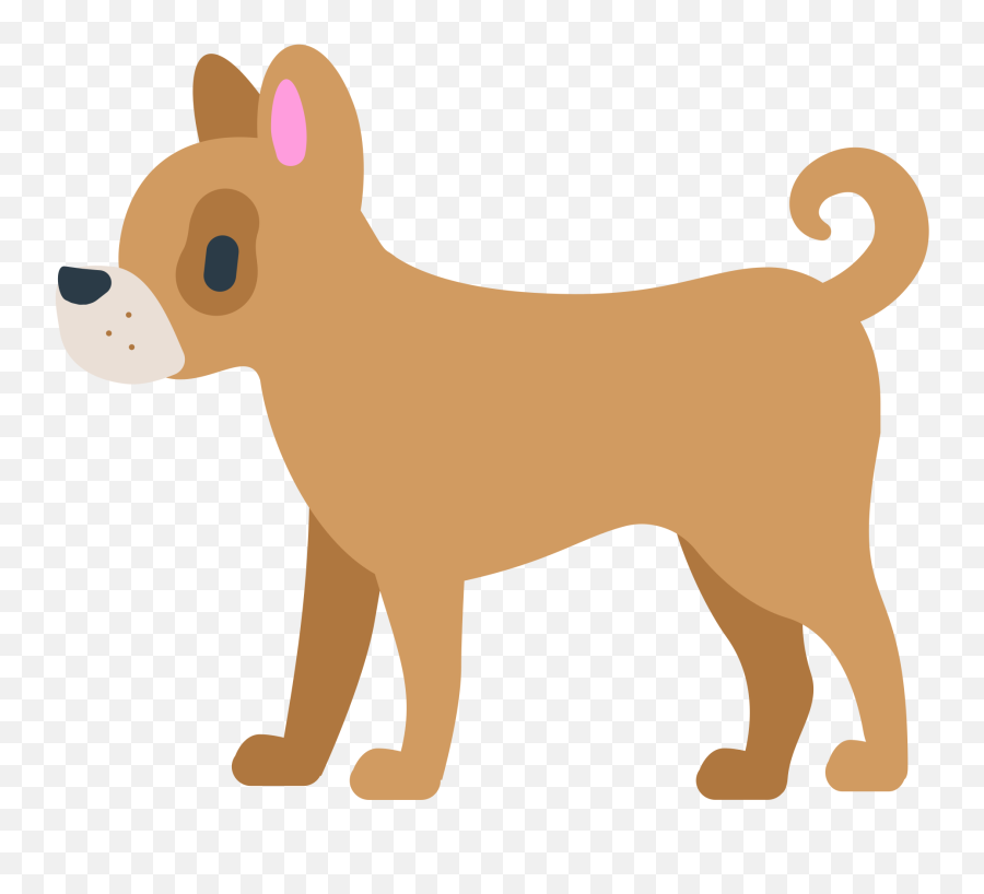 Dog Emoji Clipart - Chien Emoji,The Dog Emoji