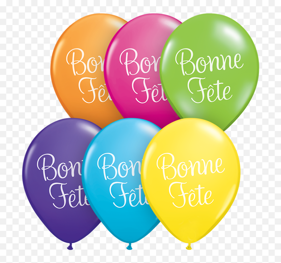 11u0027u0027 Balloon - Bonne Fete Classy Script 50 Bonne Fete Emoji,Classy Emoji