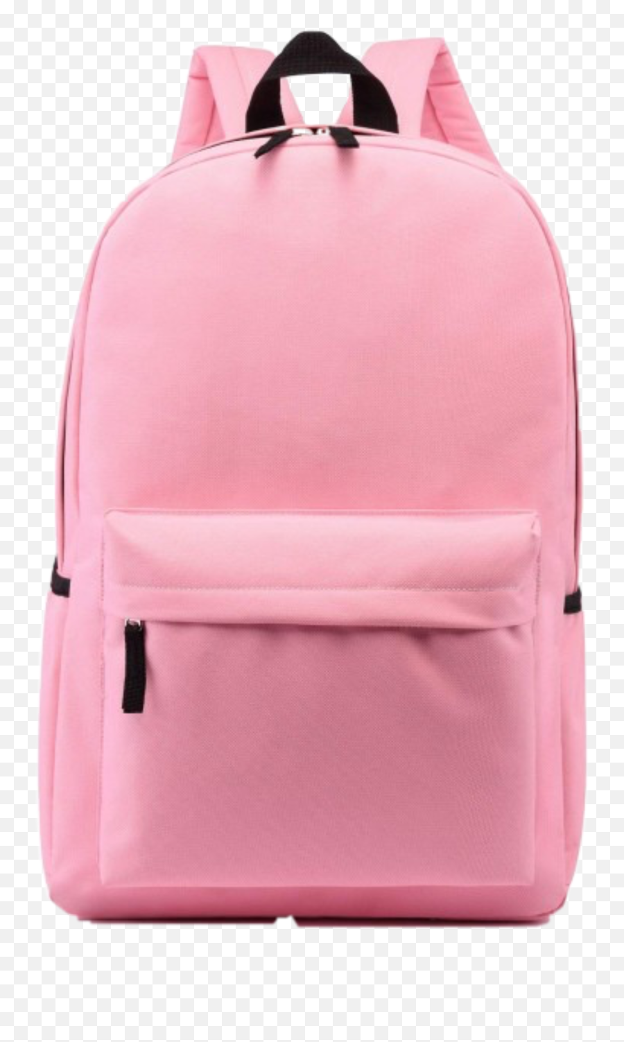 Backpack Pink Aesthetic School Bag - Pink Backpack Transparent Background Emoji,Emoji Backpack