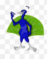 Angry Peacock Clipart Png Image With No - Angry Peacock Clipart Emoji,Peacock Emoji