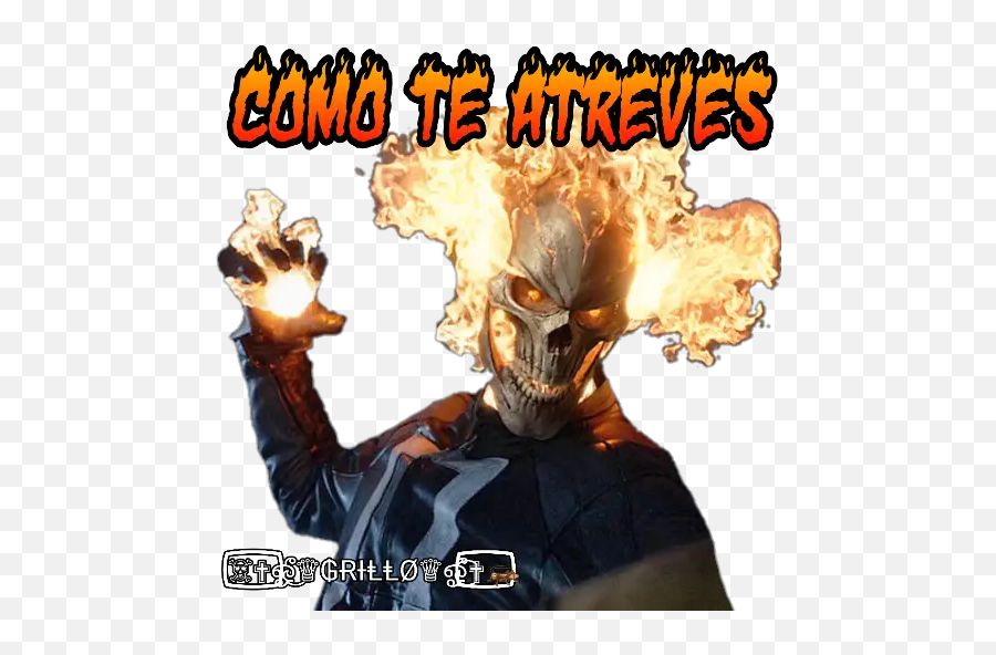 U20b2øu20ae Vijiti Kwa Whatsapp - Car Gabriel Luna Ghost Rider Emoji,Cara De Pervertido Emoticon