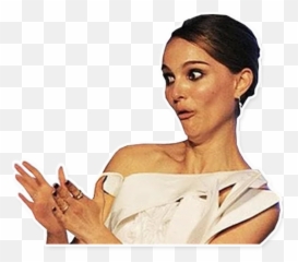 Sticker Maker - Memes Pack 1 Natalie Portman Clap Meme Emoji,Nibba Emoji
