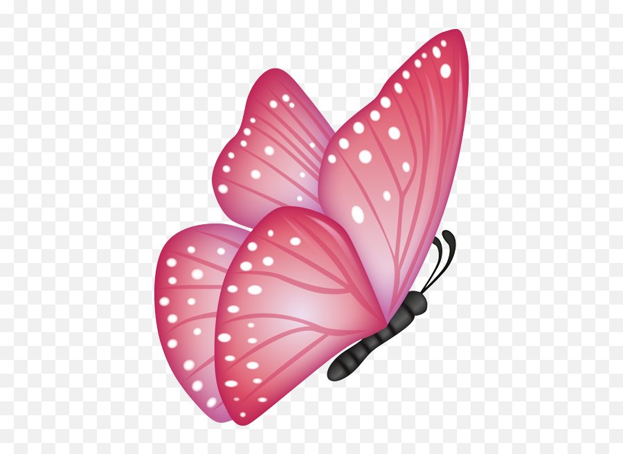 Download Blue Butterfly Emoji Png - Aesthetic Pink Butterfly Transparent Background,Emoji Copy And Paste