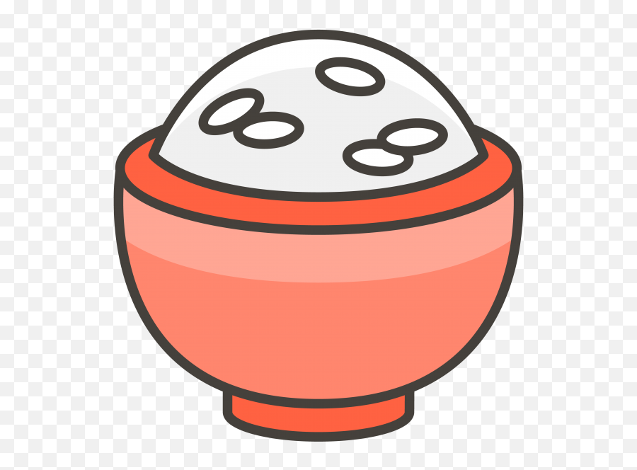 Cooked Rice Emoji Clipart Free Download Transparent Png - Dot,Asian Emoji