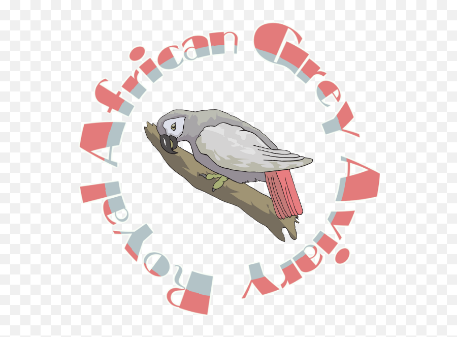 African Grey Parrot Palace - African Grey Clipart Transparent Emoji,African Grey Parrot Reading Emotions