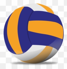 Volleyball Png Transparent Free - Transparent Background Volleyball Ball Png Emoji,Volleyball Emojis