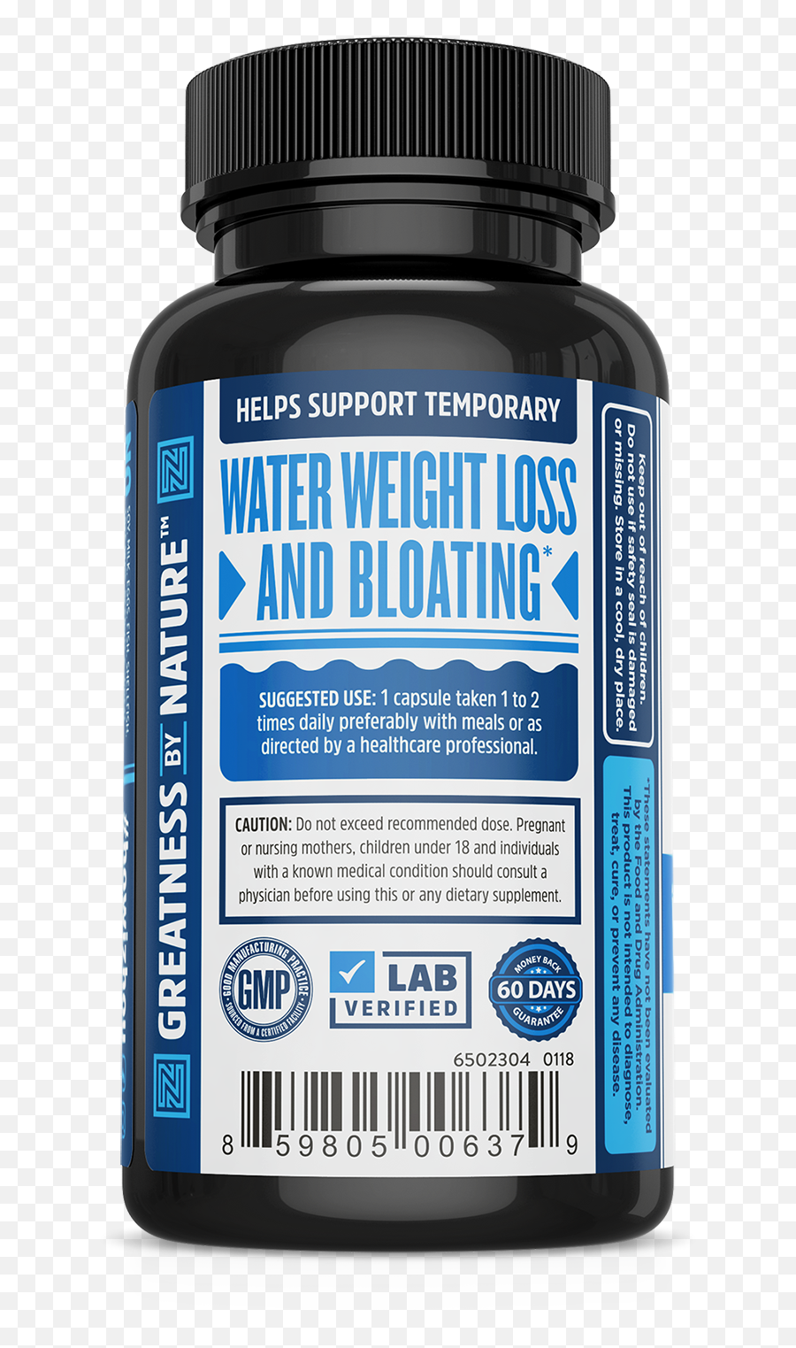 Water Weight Loss And Bloating Formula 60 Ct Water Away By Zhou Nutrition - Zhou Nutrition Emoji,Blue Chair Throwing Away Negative Emotions