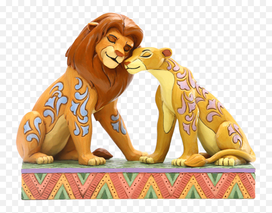 Simba And Nala - Disney Traditions The Lion King Emoji,Simba Master Of Emotion