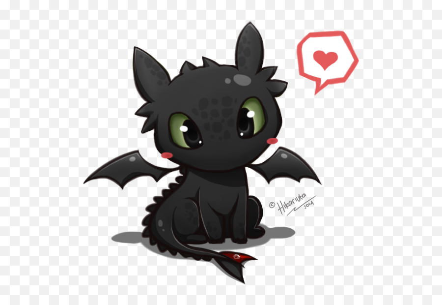 30 Images About Fan Art On We Heart It See More About - Cute Dragon Transparent Emoji,Toothless Dragon Emoticon