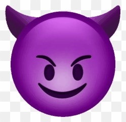 Transparent Devil Clipart - Smile Stickers For Whatsapp Blue Circle 