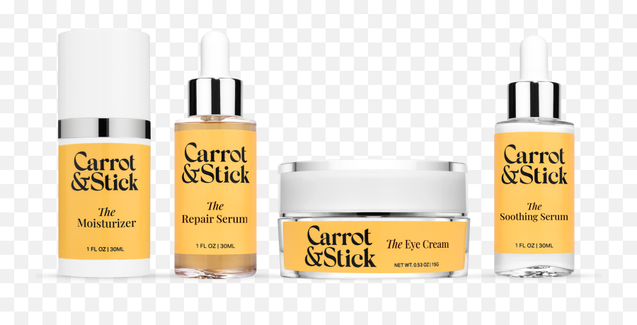 Carrot U0026 Stick Products In 2021 Carrot Sticks Face - Carrot And Stick Skincare Emoji,Facial Assymtry Of Emotion