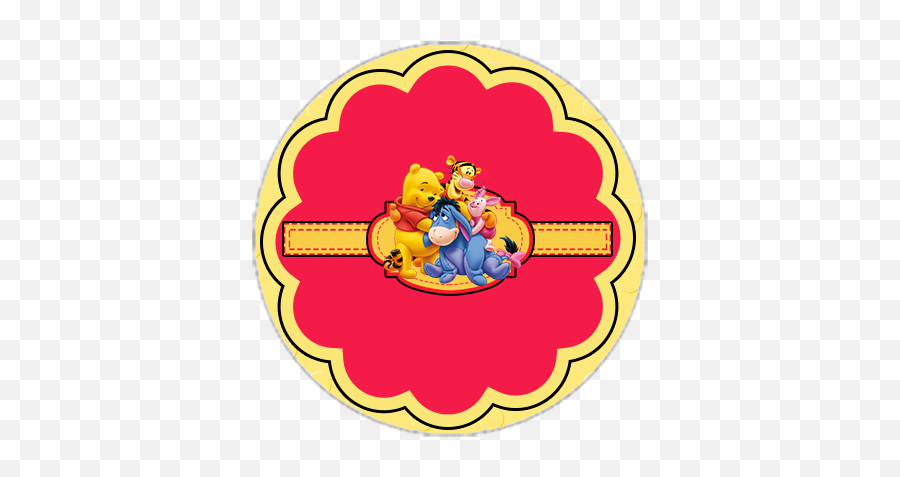Cute Winnie The Pooh Free Download Cupcake Wrappers And - Winnie Pooh Emoji,Free Winnie The Pooh Emoticons