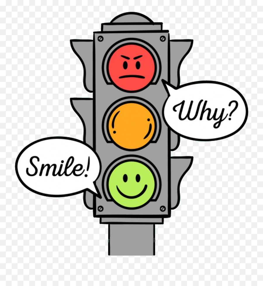 Traffic Light Cute Faces Sticker By U2022 Emmicat U2022 - Cute Traffic Light Cartoon Emoji,Traffic Light Emoji