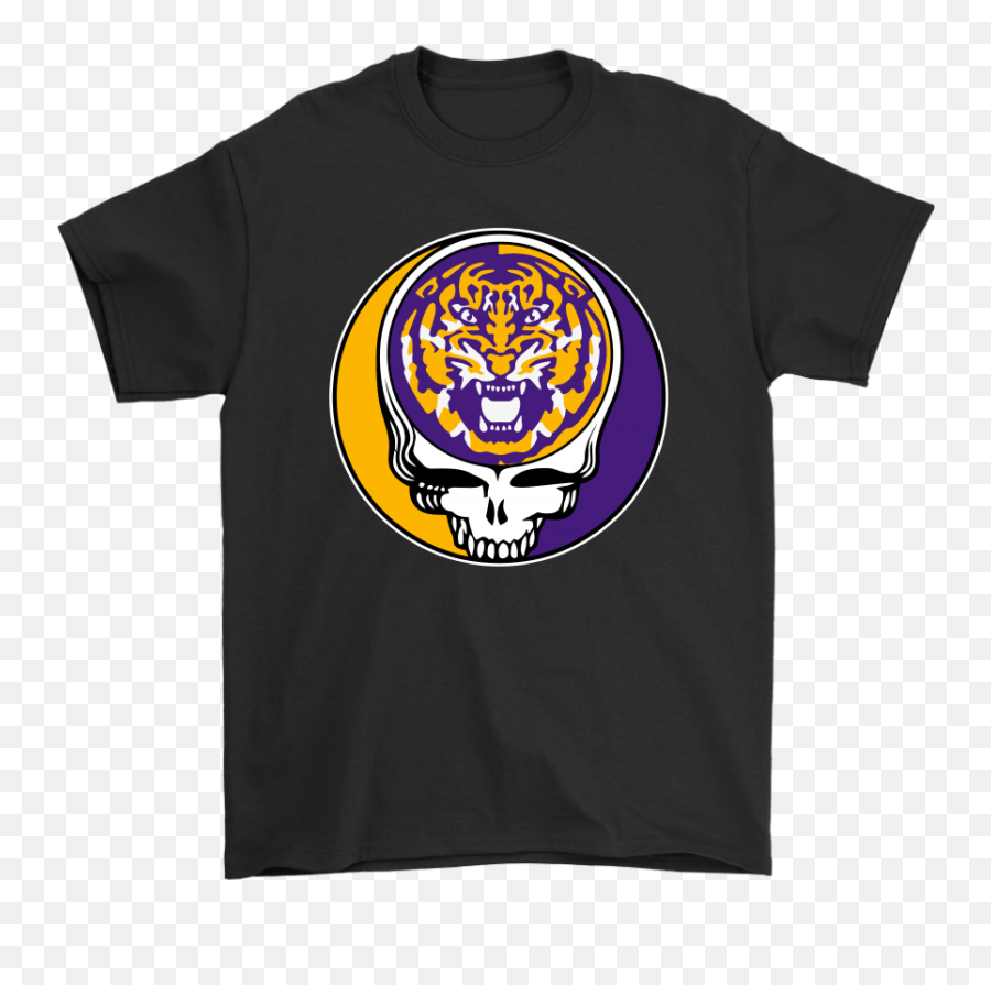 Ncaa Football Lsu Tigers X Grateful Dead Shirts - Nfl T Emoji,Putting Up Your Dukes Emoticon