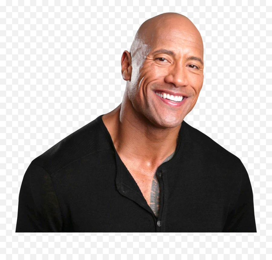 The Rock Dwayne Johnson Free Png Image Png Arts Emoji,Dwayne Rock Emojis