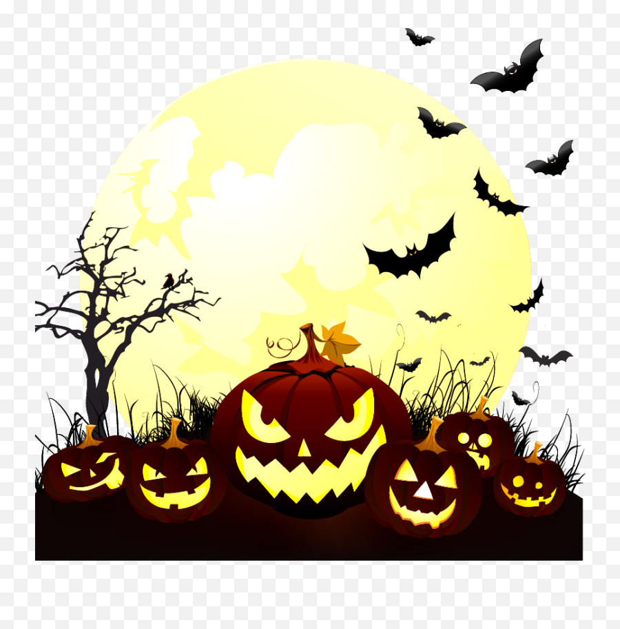 Largest Collection Of Free - Toedit Scpumpkin Stickers Haunted House Clip Art Emoji,Emoji Pumpkin Painting