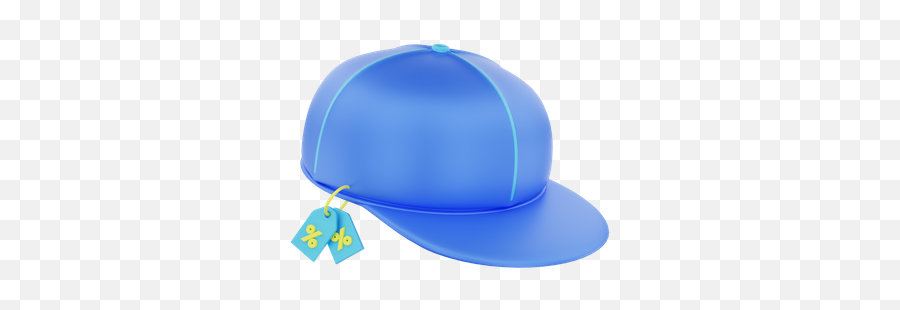 Premium Hat With Discount Tag 3d Illustration Download In Emoji,Baseball Cap Emoji