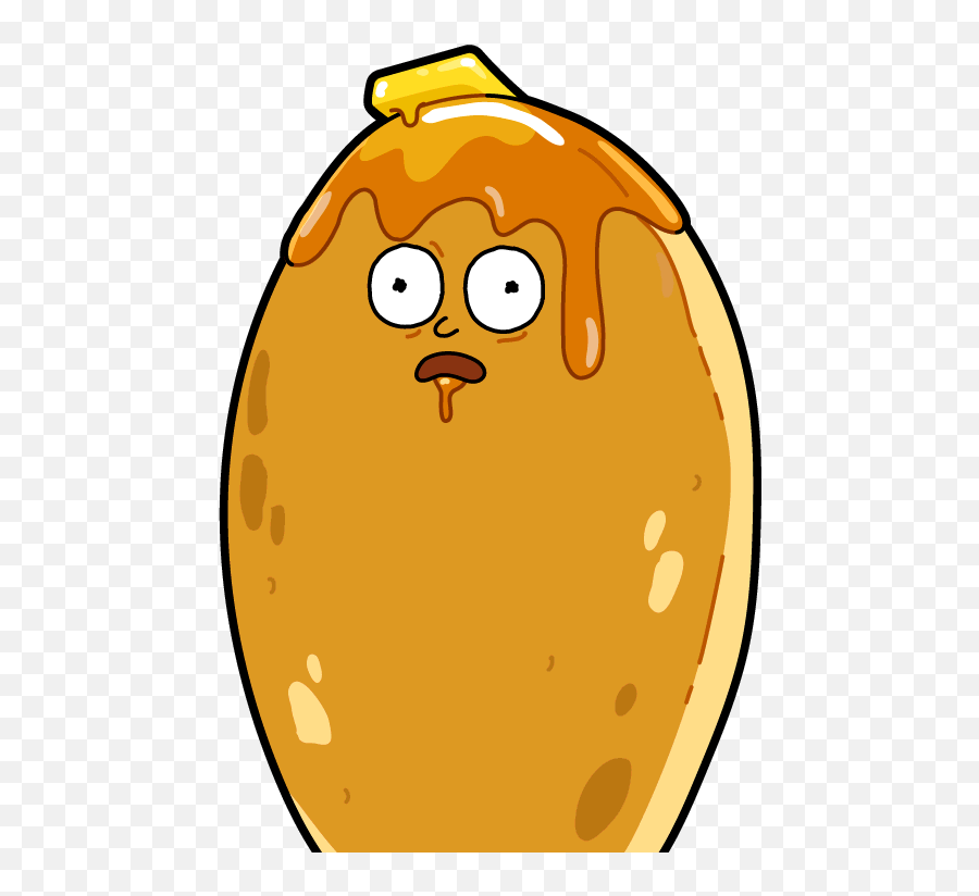 292 - Pancake Morty Pocketmortysnet Emoji,Blob Cat Emoji Chef
